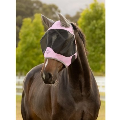 LeMieux Visor - Tek Half Fly Mask - Fondant LeMieux Visor - Tek Half Fly Mask - Fondant