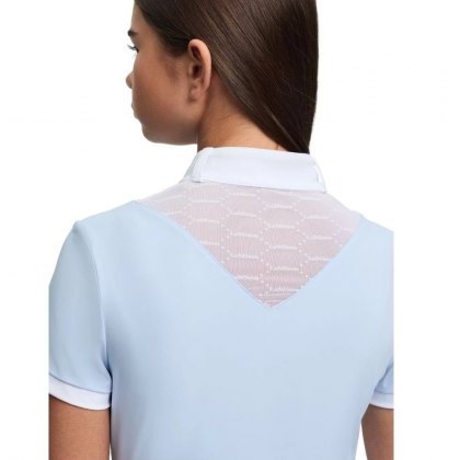LeMieux Young Rider Eva Short Sleeve Show Shirt - Mist LeMieux Young Rider Eva Short Sleeve Show Shirt - Mist