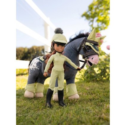 LeMieux Toy Pony Mesh Brushing Boots - Macaron LeMieux Toy Pony Mesh Brushing Boots - Macaron