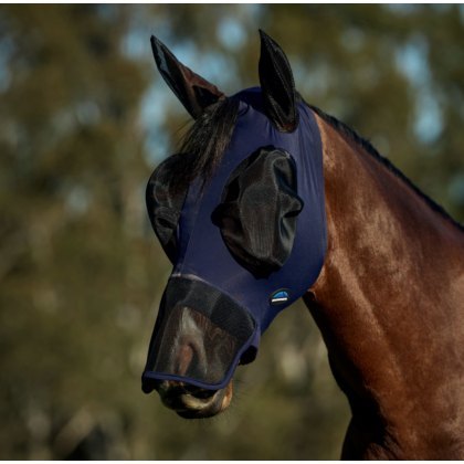 Weatherbeeta Luxe Stretch Fly Mask With Ears & Nose Weatherbeeta Luxe Stretch Fly Mask With Ears & Nose
