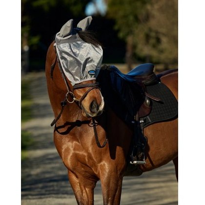 Weatherbeeta Comfitec Hexi Shield Ride On Fly Mask - Silver Weatherbeeta Comfitec Hexi Shield Ride On Fly Mask - Silver