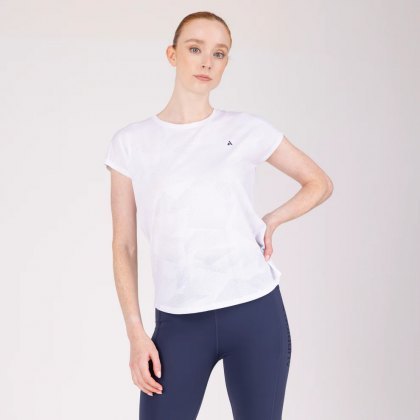 Shires Aubrion React Tech T-Shirt - White Shires Aubrion React Tech T-Shirt - White