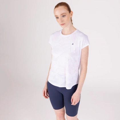 Shires Aubrion React Tech T-Shirt - White Shires Aubrion React Tech T-Shirt - White