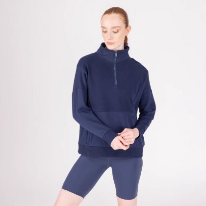 Shires Aubrion React 1/4 Zip Sweat - Midnight Shires Aubrion React 1/4 Zip Sweat - Midnight