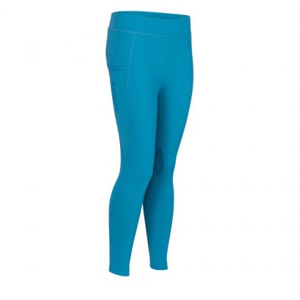 Shires Aubrion YR React Rhythm Tights - Kingfisher