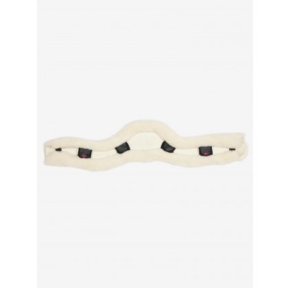 LeMieux Merino+ Anatomic Jump Girth Cover - Natural LeMieux Merino+ Anatomic Jump Girth Cover - Natural