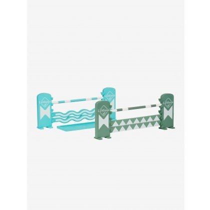 LeMieux Toy Pony Jump Set - Azure/Sage/White LeMieux Toy Pony Jump Set - Azure/Sage/White