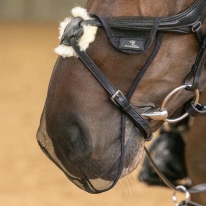 Shires FlyGuard Pro Bridle Nose Net Shires FlyGuard Pro Bridle Nose Net