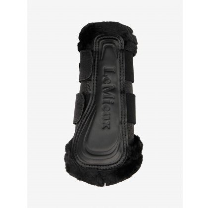 LeMieux Brilliance Fleece Brushing Boot - Black LeMieux Brilliance Fleece Brushing Boot - Black