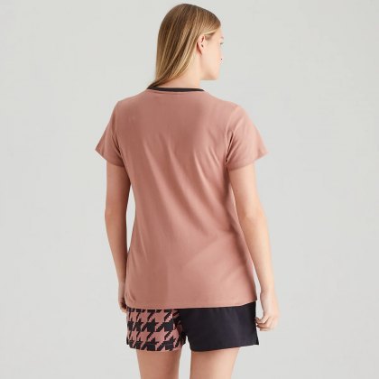 Ridgeline Womens Signature T Shirt - Dusky Pink Ridgeline Womens Signature T Shirt - Dusky Pink