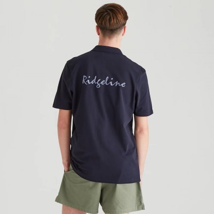 Ridgeline Mens Signature Polo - Navy Ridgeline Mens Signature Polo - Navy
