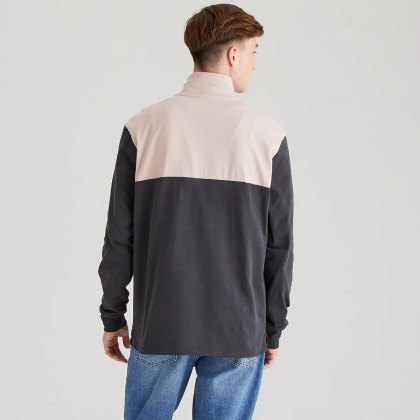 Ridgeline Mens Salthouse Zip Top - Shale Ridgeline Mens Salthouse Zip Top - Shale