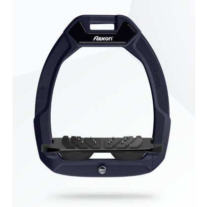 Flex-on Safe-On Stirrups - Navy/Black/Black Flex-on Safe-On Stirrups - Navy/Black/Black
