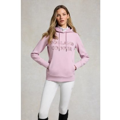 Holland Cooper Crystal Hoodie - Dawn Pink Holland Cooper Crystal Hoodie - Dawn Pink