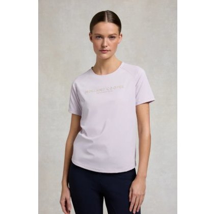 Holland Cooper Chiltern Crew Neck Tee - Dawn Pink Holland Cooper Chiltern Crew Neck Tee - Dawn Pink