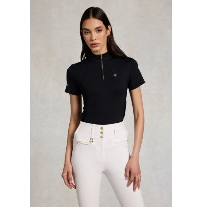 Holland Cooper Chiltern Short Sleeve Base Layer - Black Holland Cooper Chiltern Short Sleeve Base Layer - Black