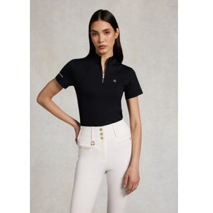 Holland Cooper Chiltern Short Sleeve Base Layer - Black Holland Cooper Chiltern Short Sleeve Base Layer - Black