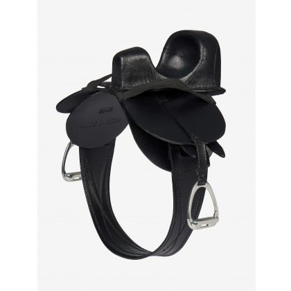 LeMieux Toy Rider Steady Saddle - Black LeMieux Toy Rider Steady Saddle - Black