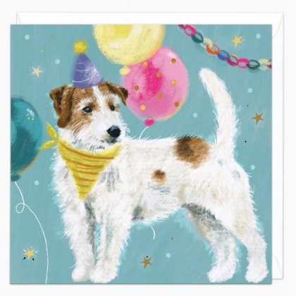 Whistlefish Jolly Jack Russel Card