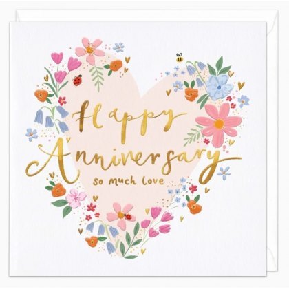 Whistlefish So Much Love Anniversary Card