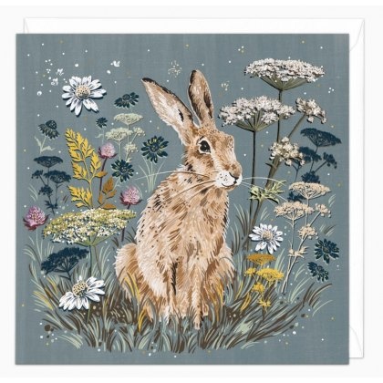 Whistlefish Hair in the Hedgerow Art Card