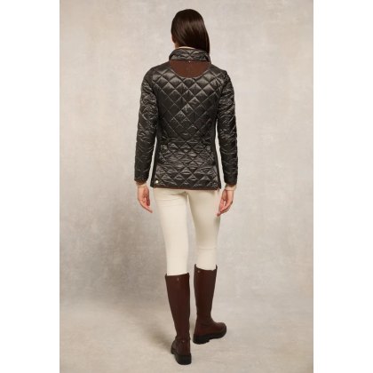 Diamond Quilt Classic Jacket - Khaki Diamond Quilt Classic Jacket - Khaki