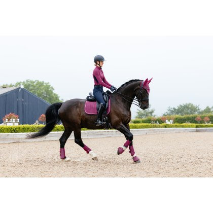 Suede Dressage Square - Blackberry Suede Dressage Square - Blackberry