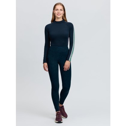 Naomi Pull On Breeches - Printed Navy