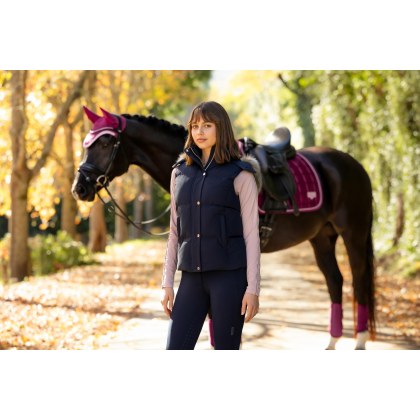 Margot Hooded Gilet - Navy Margot Hooded Gilet - Navy