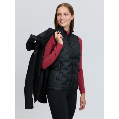 Brooke 3 in 1 Waterproof Hybrid Jacket - Black