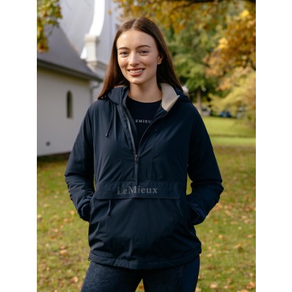 Phoebe Half Zip Waterproof Anorak - Navy Phoebe Half Zip Waterproof Anorak - Navy
