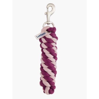 Polycotton Leadrope - Blackberry/Wild Rose