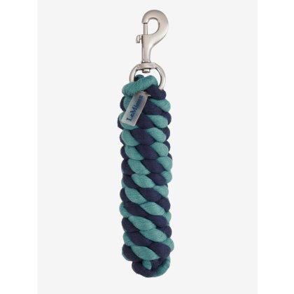 Polycotton Leadrope - Aloe/Navy