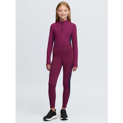 Young Rider Orla Pull Ons - Blackberry Young Rider Orla Pull Ons - Blackberry