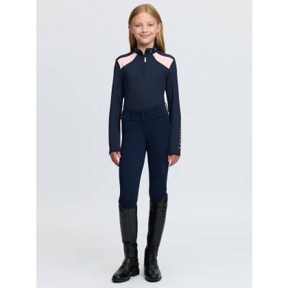 Young Rider Mia Mesh Base Layer - Navy Young Rider Mia Mesh Base Layer - Navy
