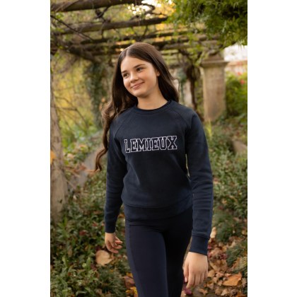 Young Rider Shay Varsity Crew - Navy