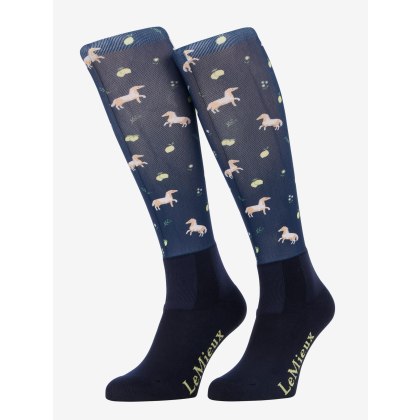 Footsie Socks - Lemon Navy