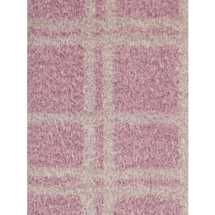 Heritage Check Fluffies - Wild Rose
