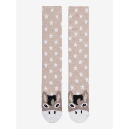 Fluffy Character Socks - Donkey