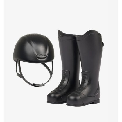 Toy Rider Boots & Helmet Black Toy Rider Boots & Helmet Black