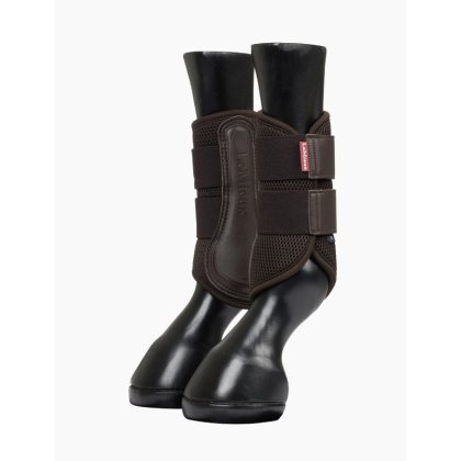 Mesh Brushing Boots - Brown