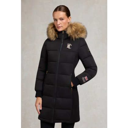 Holland Cooper Team Padded Coat - Black Holland Cooper Team Padded Coat - Black