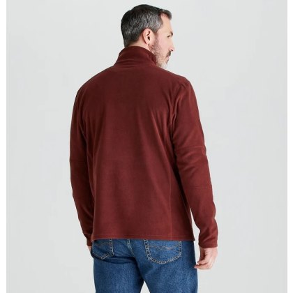 Ridgeline Mens Narvik Fleece - Oxblood Ridgeline Mens Narvik Fleece - Oxblood