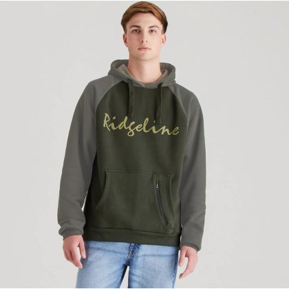 Ridgeline Mens Signature Hoodie - Deep Forest Mix Ridgeline Mens Signature Hoodie - Deep Forest Mix