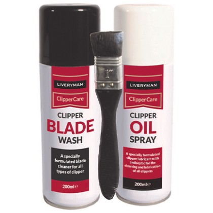 Liveryman Clipper Care Kit (Blade Wash & Oil)