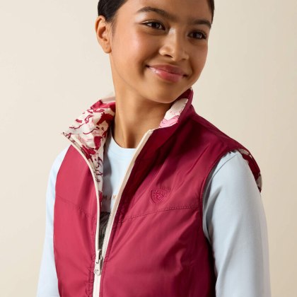 Ariat Youths Bella Reversible Insulated Gilet Ariat Youths Bella Reversible Insulated Gilet