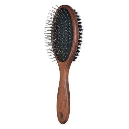 Double Sided Dog Brush - Wooden Double Sided Dog Brush - Wooden