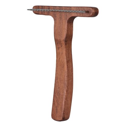 Undercoat Rake Comb - Wooden Undercoat Rake Comb - Wooden