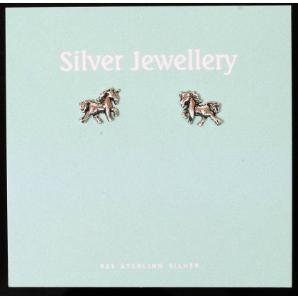 Carded Sterling silver Stud Earrings Carded Sterling silver Stud Earrings