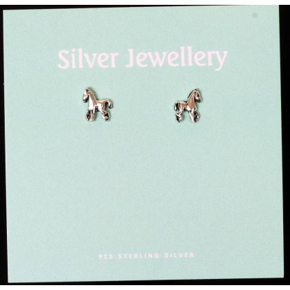 Carded Sterling silver Stud Earrings Carded Sterling silver Stud Earrings